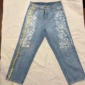 Carmar (Los Angeles brand) High-rise distressed denim Jeans